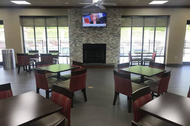 Breakfast area