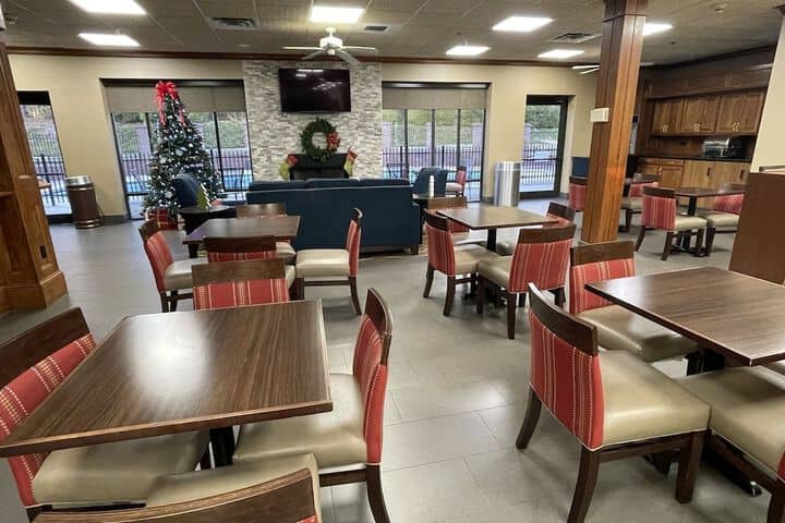 Breakfast area